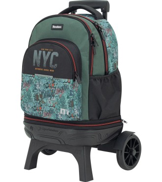 Mochila Carro Fijo Compact Desmontable Ruedas Grandes Tandem N Y C ...