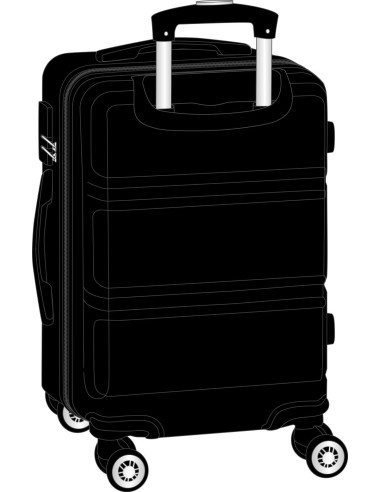 TROLLEY CABINA 20" SAFTA TRAVEL DARK GREY