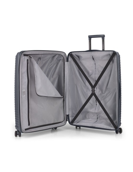 Maleta Trolley Grande Gabol Bridge Gris Maletas Grandes |...