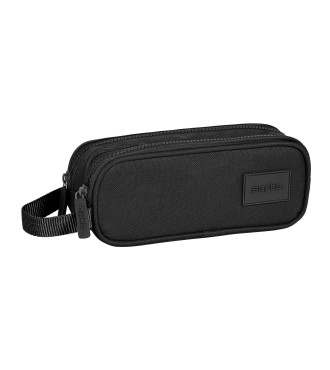 PORTATODO DOBLE SAFTA BASIC NEGRO | Comprar PORTATODO DOBLE SAFTA B...