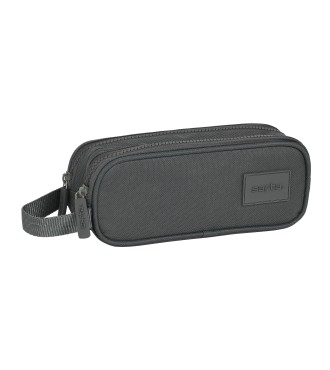 PORTATODO DOBLE SAFTA BASIC "GRIS" | Comprar PORTATODO DOBLE SAFTA ...