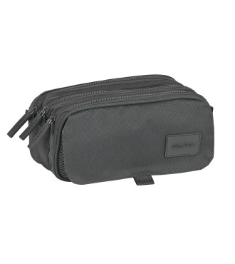 PORTATODO TRIPLE BIG SAFTA BASIC "GRIS" | Comprar PORTATODO TRIPLE ...