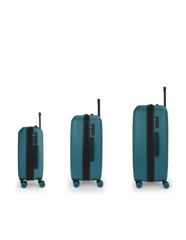 Set 3 Maletas C22-M-L Gabol Pacific Turquesa Juego de Mal...