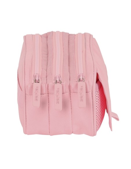 PORTATODO TRIPLE BIG SAFTA BASIC "ROSA" | Comprar PORTATODO TRIPLE ...