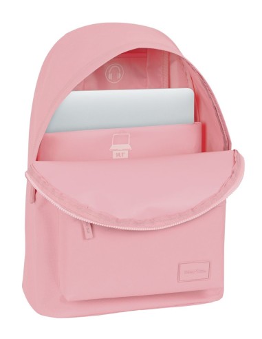 MOCHILA PARA PORTATIL 14,1" SAFTA BASIC "ROSA" | Comprar MOCHILA PA...