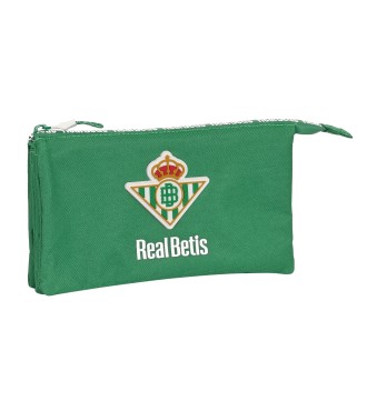 PORTATODO TRIPLE RECICLADO REAL BETIS BALOMPIE