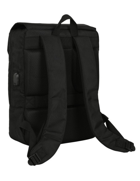 MOCHILA CON SOLAPA PORTATIL 13,3''+USB REAL BETIS BALOMPIE PREMIUM ...