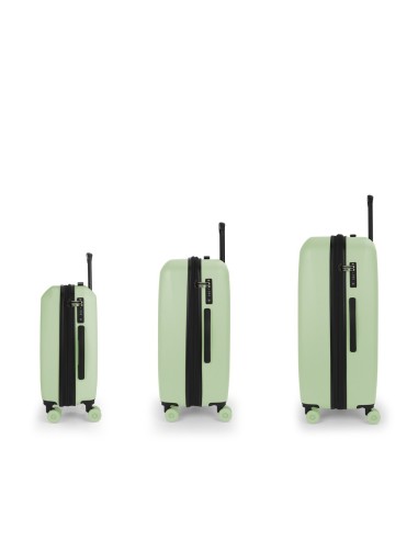Set 3 Maletas C22-M-L Gabol Pacific Verde Menta Juego de ...