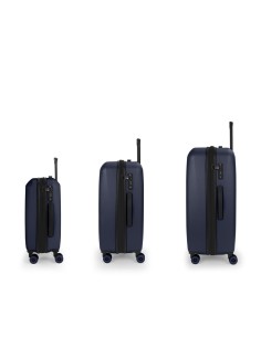Set 3 Maletas C22-M-L Gabol Pacific Azul Marino Juego de ... 2