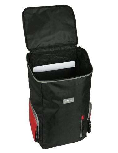 MOCHILA MULTISPORTS PARA PORTATIL 13,3" SAFTA "BLACK-RED" | Comprar...