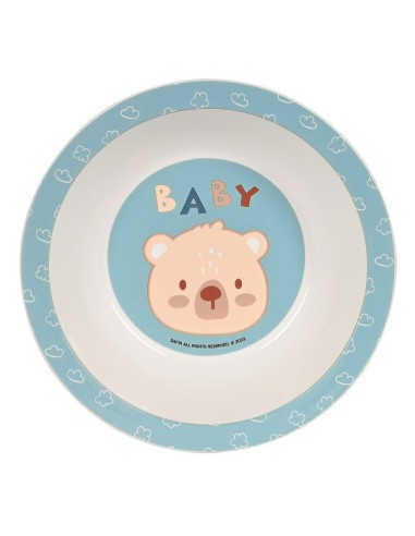 SET DE PLATOS Y CUBIERTOS SAFTA PREESCOLAR "BABY BEAR" | Comprar SE...
