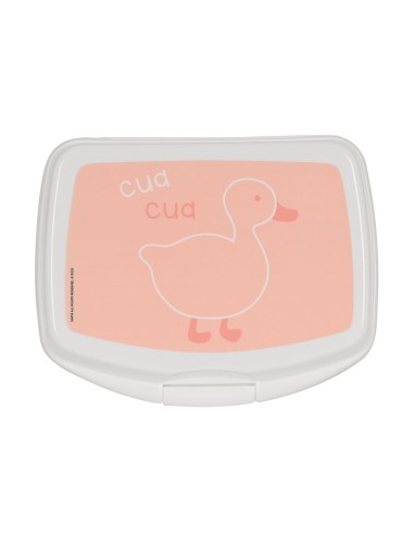 SANDWICHERA RECTANGULAR SAFTA PREESCOLAR "PATITO" | Comprar SANDWIC...