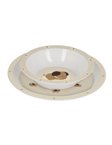 SET DE PLATOS Y CUBIERTOS SAFTA PREESCOLAR "PUPPY" | Comprar SET DE...