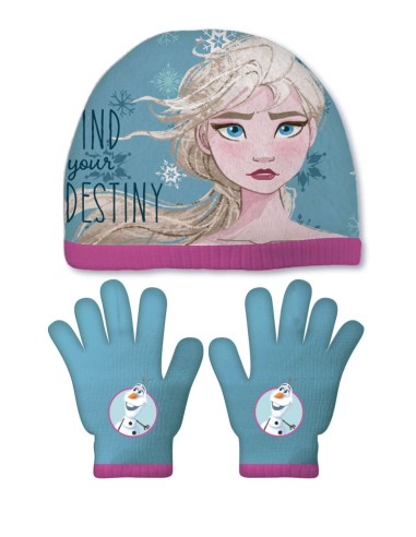 SET GORRO/GUANTES INFANTIL 51/54 FROZEN II "MEMORIES" | Comprar SET...