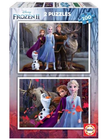 2 PUZZLES DE 100 PIEZAS FROZEN "BELIEVE" | Comprar 2 PUZZLES DE 100...