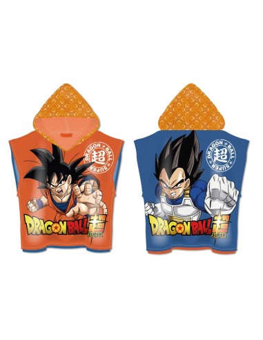 PONCHO DE MICROFIBRA DRAGON BALL