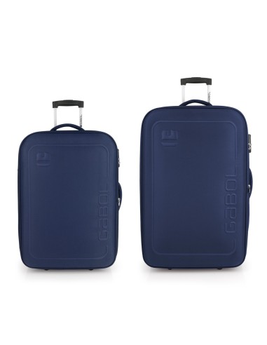 Set 2 Maletas M-L Gabol Orbit Azul Juego de Maletas | Fraber