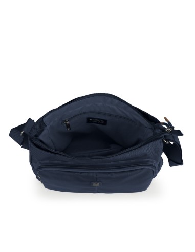 Bolso Bandolera Cruzado Mujer Gabol Central Azul | Comprar Bolso Ba...
