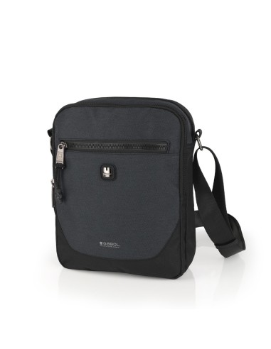 Bolso bandolera Doble Ipad Hombre Gabol Milo | Comprar Bolso bandol...