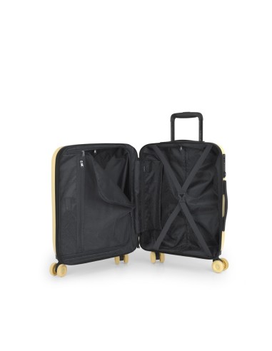 Maleta Trolley Cabina Gabol Pacific Amarillo Maletas Cabi...