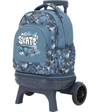 Mochila Carro Fijo Compact Desmontable Ruedas Grandes Privata Urban...