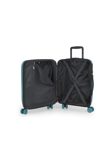 Maleta Trolley Cabina Gabol Pacific Turquesa Maletas Cabi...