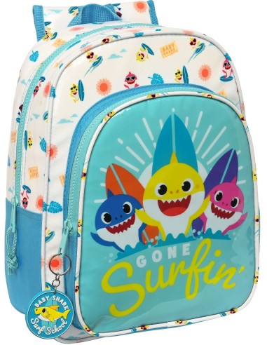 MOCHILA INFANTIL ADAPT.CARRO BABY SHARK "SURFING" | Comprar MOCHILA...