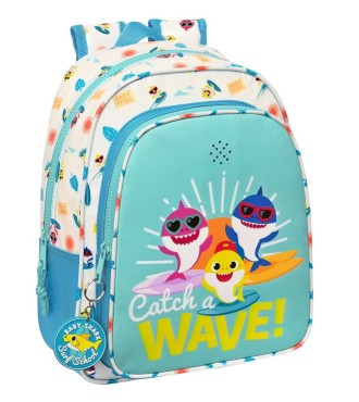 MOCHILA INFANTIL CON MUSICA ADAPT.CARRO BABY SHARK "SURFING" | Comp...