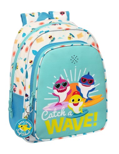 MOCHILA INFANTIL CON MUSICA ADAPT.CARRO BABY SHARK "SURFING" | Comp...