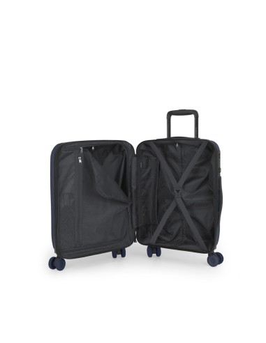 Maleta Trolley Cabina Gabol Pacific Azul Marino Maletas C...