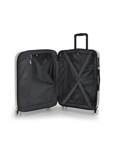 Maleta Trolley Mediano Gabol Pacific Beige Maletas Median...