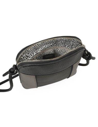 Bolso Bandolera Plana Mujer Lois Narbona Negro/Kaki | Comprar Bolso...