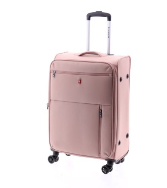 Maleta Mediana Gladiator Arctic Rosa Cálido | Comprar Maleta Median...