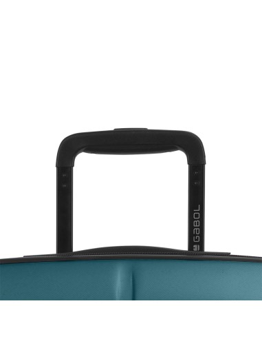 Maleta Trolley Mediano Gabol Pacific Turquesa Maletas Med...