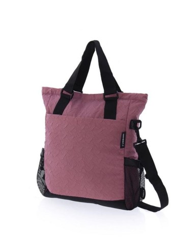 Bolso Doble Asa Corta Convertible En Mochila Vogart Origami Rosa | ...