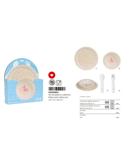 SET DE PLATOS Y CUBIERTOS SAFTA PREESCOLAR "FOREST" | Comprar SET D... SET DE PLATOS Y CUBIERTOS SAFTA PREESCOLAR "FOREST" | Comprar SET D...