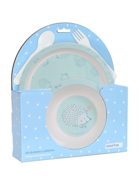 SET DE PLATOS Y CUBIERTOS SAFTA PREESCOLAR "ERIZO" | Comprar SET DE... SET DE PLATOS Y CUBIERTOS SAFTA PREESCOLAR "ERIZO" | Comprar SET DE...