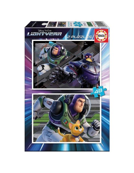 2 PUZZLES DE 48 PIEZAS LIGHTYEAR 2 PUZZLES DE 48 PIEZAS LIGHTYEAR