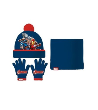 SET GORRO/BUFF/GUANTES INFANTIL 48/51 AVENGERS "INFINITY"