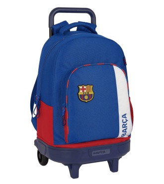MOCHILA GDE. C/RUEDAS COMPACT EXTRAIBLE F.C.BARCELONA 2 EQUIPACION ...