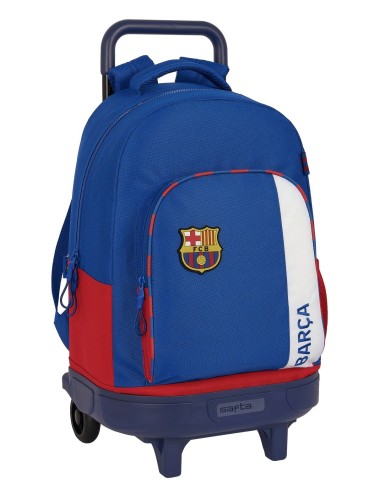 MOCHILA GDE. C/RUEDAS COMPACT EXTRAIBLE F.C.BARCELONA 2 EQUIPACION ...