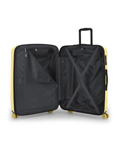 Maleta Trolley Grande Gabol Pacific Amarillo Maletas Gran...