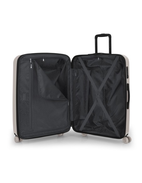 Maleta Trolley Grande Gabol Pacific Beige Maletas Grandes...