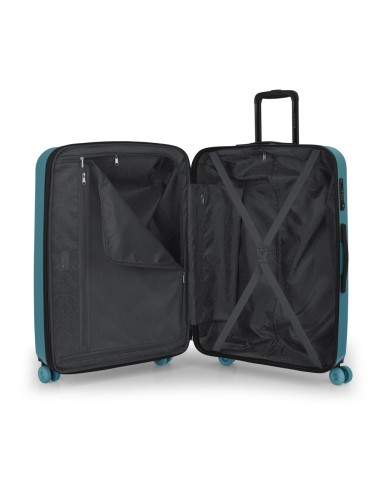 Maleta Trolley Grande Gabol Pacific Turquesa Maletas Gran...