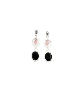 Pendiente Plata Peony | Comprar Pendiente Plata Peony online - FRABER
