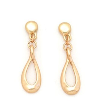 Pendiente Pluma Oro | Comprar Pendiente Pluma Oro online - FRABER
