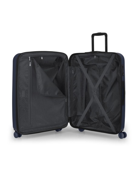 Maleta Trolley Grande Gabol Pacific Azul Marino Maletas G...