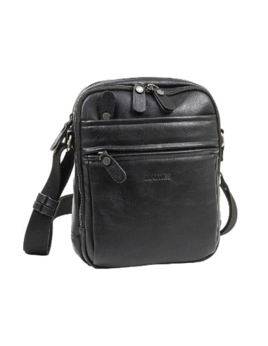 Bolso Bandolera Doble Hombre Matties Sport Negro | Comprar Bolso Ba...