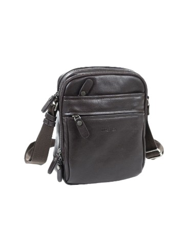 Bolso Bandolera Doble Hombre Matties Sport Café | Comprar Bolso Ban...