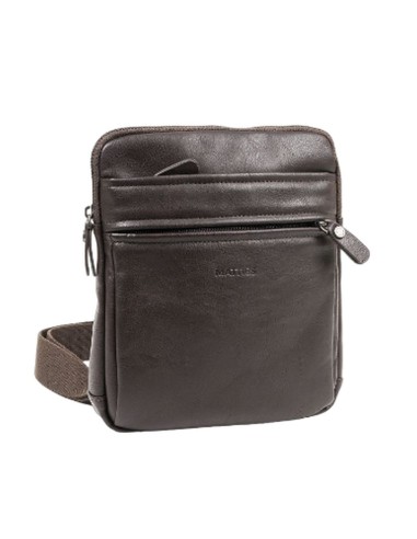 Bolso Bandolera Plano Hombre Matties Sport Café | Comprar Bolso Ban...